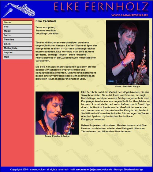 Sax and Voice